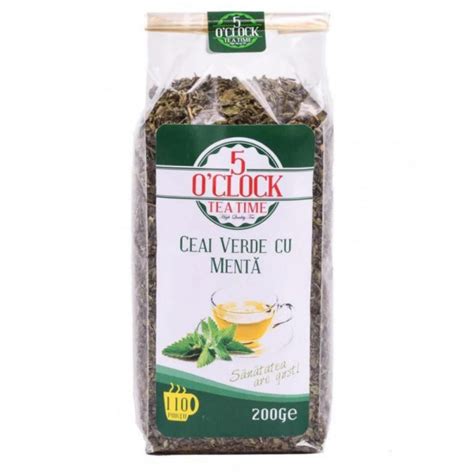 Ceai Verde Cu Menta 200g