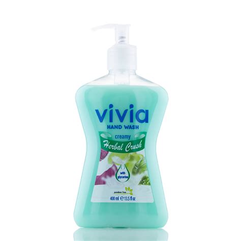 Vivia Hand Wash 400 Ml W Pump Box 12 Pcs Exl Vat Yepivia