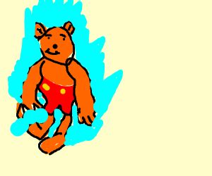 Buff Winnie the Pooh - Drawception