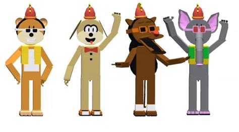 The Banana Splits 3d Models By Me2405 On Deviantart