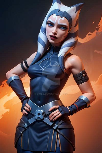 Ahsoka Tano Starwar Fanart 1539417857 By Dwby On Deviantart