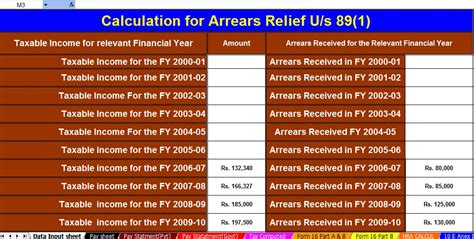 New Income Tax Regime U S 115 Bac With Automated Income Tax Arrears Relief Calculator U S 89 1