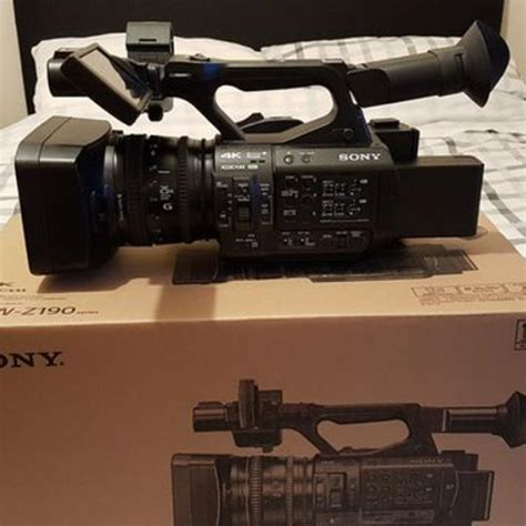 Sony Pxw Z190 4k 3 Cmos 13 Sensor Xdcam Camcorder Photography Video