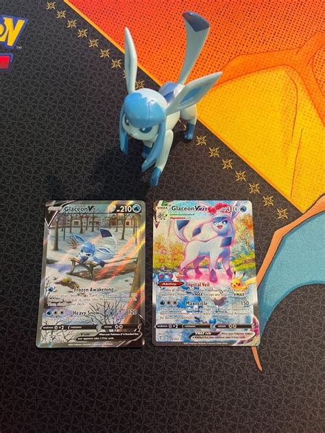 Glaceon V VMAX Alt Art Evolving Skies Inkl Figur Kaufen Auf