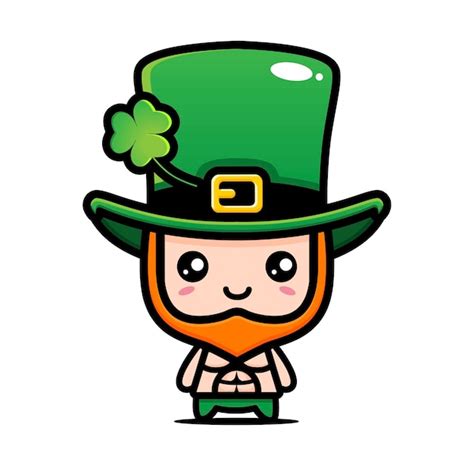 Premium Vector Saint Patrick Day Cartoon Character Leprechaun