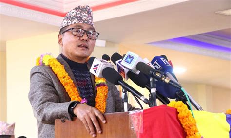 Rpp Leader Lingden Announces Candidacy For Party Chair Nepal Press