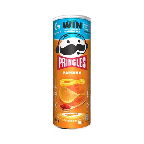 Kartulikrõpsud Paprika PRINGLES 165 g Sipsid Maiustused küpsised