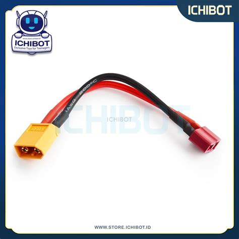 T Plug Male To Xt Female Konektor Connector Konverter Kabel Socket