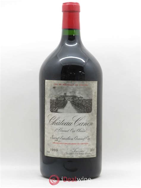 Buy Château Canon 1er Grand Cru Classé B 1989 lot 7525