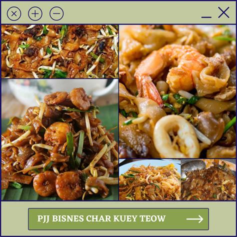 Pjj Char Kuey Teow Kuey Teow Goreng