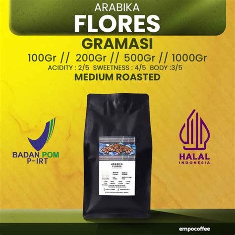 Promo Biji Kopi Bubuk Arabika Flores Bajawa Arabica Coffee Bean Coffe