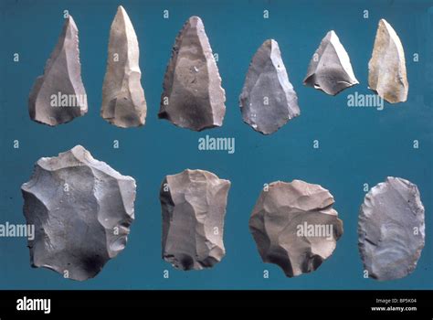 stone age tools  implements tools  paleolithic age