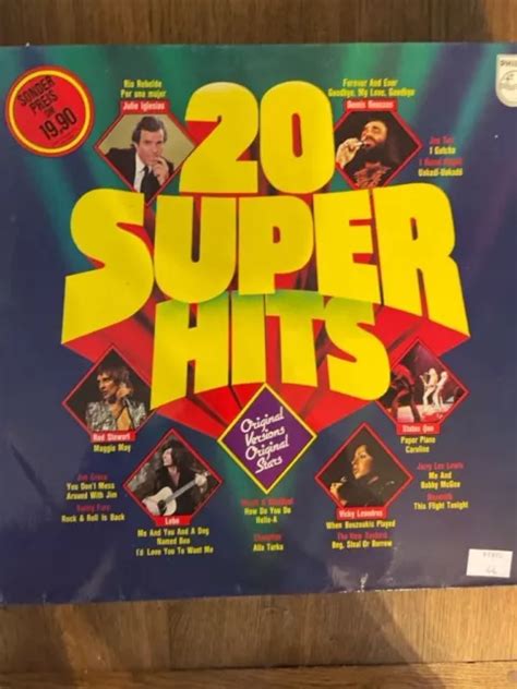 Super Hits Original Versions Original Stars Schallplatte Lp