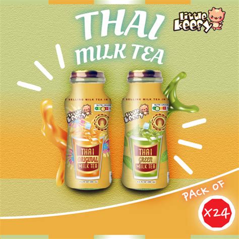 RETAIL SELLING PRICE: $57.60 | SET OF 24: THAI MILK TEA | CERTIFIED ...