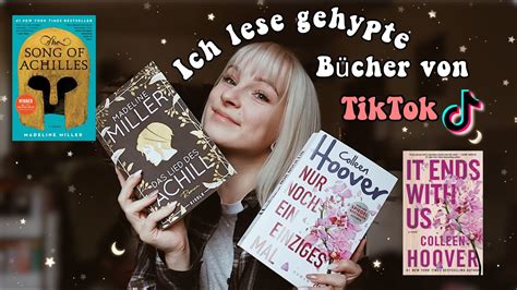 Reading Vlog Ich Lese Gehypte B Cher Von Tiktok Lesevlog Youtube