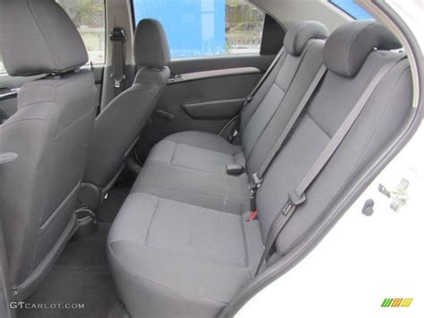 Charcoal Interior 2010 Chevrolet Aveo LT Sedan Photo #60983176 ...