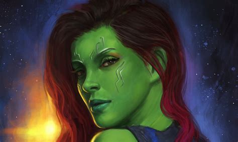 X Art Gamora X Resolution Hd K Wallpapers Images