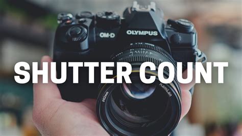 How To Check Shutter Count On Olympus Cameras YouTube