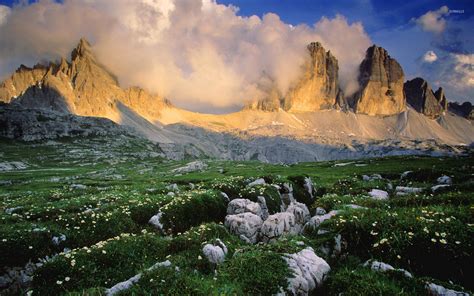 Dolomite Mountains in Italy wallpaper - Nature wallpapers - #3322