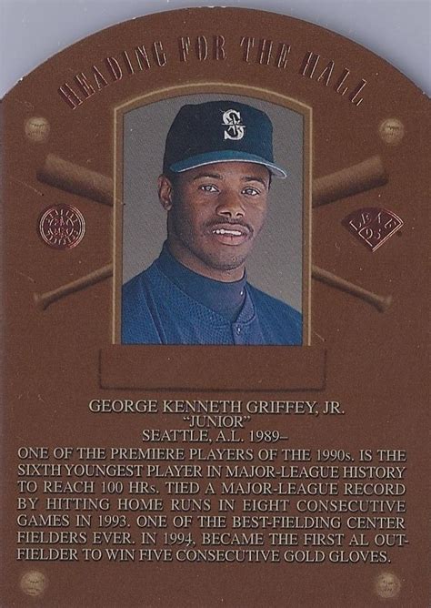 The Junior Junkie The Baseball Cards Of Ken Griffey Jr And Beyond