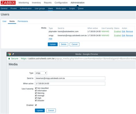 Configure Zabbix Alert Scripts