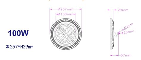 Led Ufo High Bay W K Dob Ledpaneler Dk