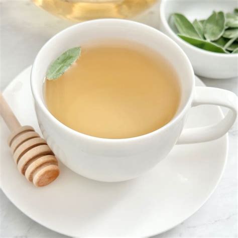 how to make sage tea with sage leaves