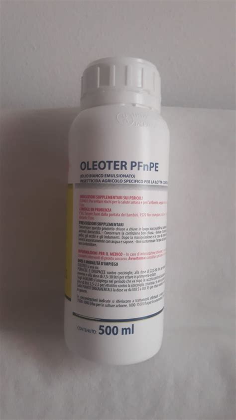 OLEOTER PFnPE OLIO BIANCO MINERALE Agraria Di Vita