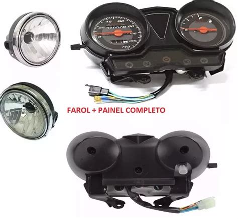 Painel Completo Yamaha Ybr Factor Farol Completo