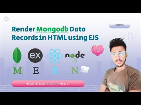 Render Mongodb Data Records In Html Using Ejs View Engine And Express