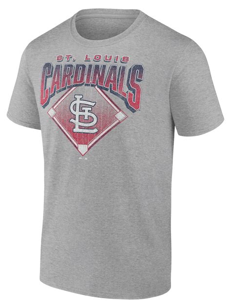 St Louis Cardinals MLB Good Slides Men S Crew Neck Short Sleeves T