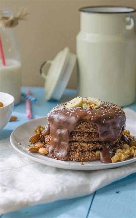 Tortitas Avena Veganas Chocolate Mis Recetas Veganas F Ciles