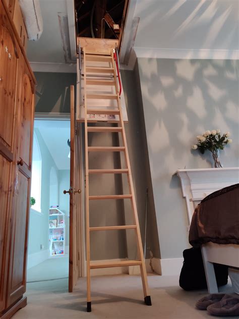 Ladder With Large Loft Boarding Photo