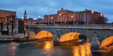 Riksdag Building and Norrbro Bridge, Stockholm, Sweden | Anshar Images