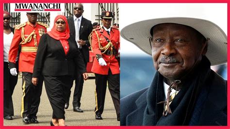 Live Rais Samia Akiongoza Mapokezi Ya Yoweri Museveni Katika