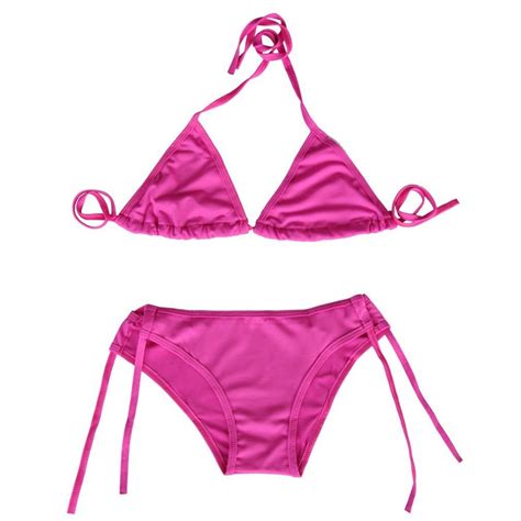 OUTAD 5 colores verano mujeres Sexy baja cintura Bikini traje de baño