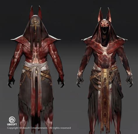 Assassins Creed Origins Anubis Outfit Concept Jeff Simpson