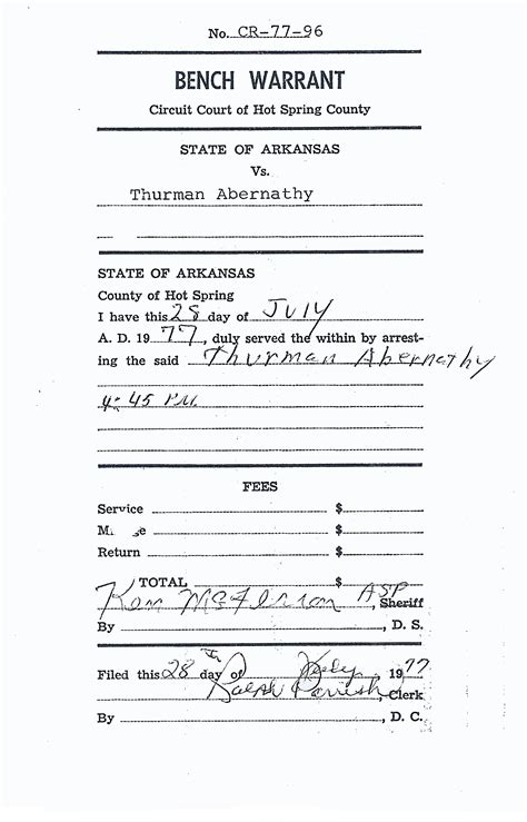 Bench Warrant Vs Warrant Alvalewis