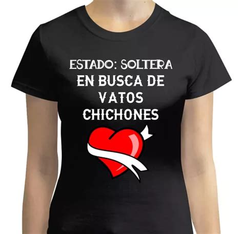 Playera Diseño Busca De Vatos Chichones Blanco Meses sin intereses