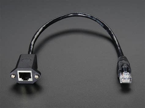 Panel Mount Ethernet Extension Cable ID 909 4 95 Adafruit