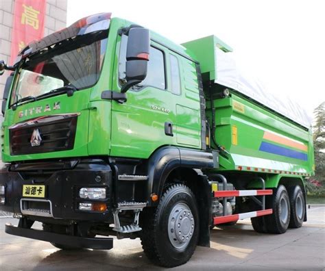 Sinotruk Howo Sitrak G H Hp X With Tarpaulin Dump Truck Dump