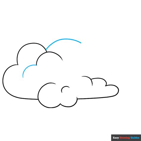 How To Draw A Cartoon Cloud Really Easy Drawing Tutorial