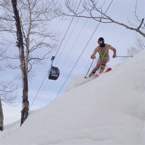 Borat Skiing Suspenders · J Skis • Limited Edition Skis Designed By Jason Levinthal