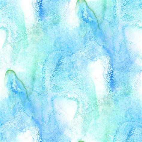 Seamless Watercolor Background Abstract Pattern Texture Water Paper