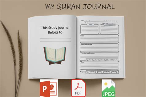 Quran Journal And Tracker Ramadan Book Graphic By Fajali Master