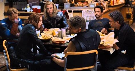 Infinity War Fan Art Unites The Avengers At The Last Shawarma