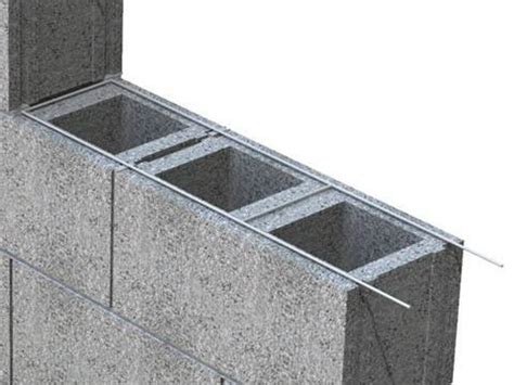 Ladder Mesh Reinforces Masonry Walls Construction