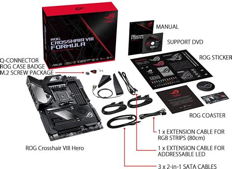 Asus Rog Crosshair Viii Formula Wi Fi X570 Atx Motherboard At Mighty Ape Australia