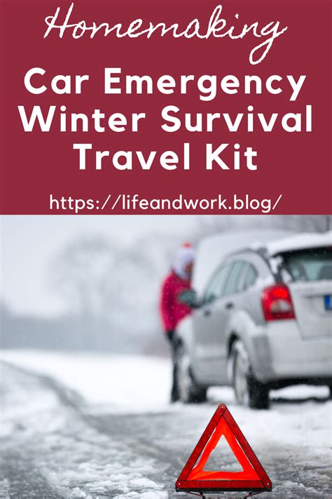 Car Emergency Winter Survival Travel Kit