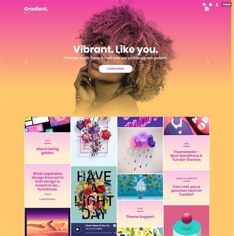 25+ Best Tumblr Portfolio Themes - desainae.com